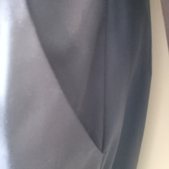 GBL Navy Gold Chain Belt Structured Blazer Dress Size 10 - Picture 4 of 10